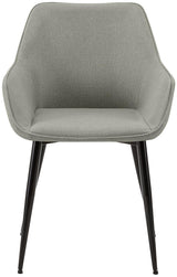 Set van 2 eetkamerstoelen Luena stof (2)