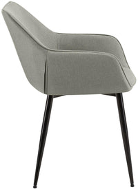 Set van 2 eetkamerstoelen Luena stof (3)
