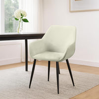 Set van 2 eetkamerstoelen Luena stof (4)
