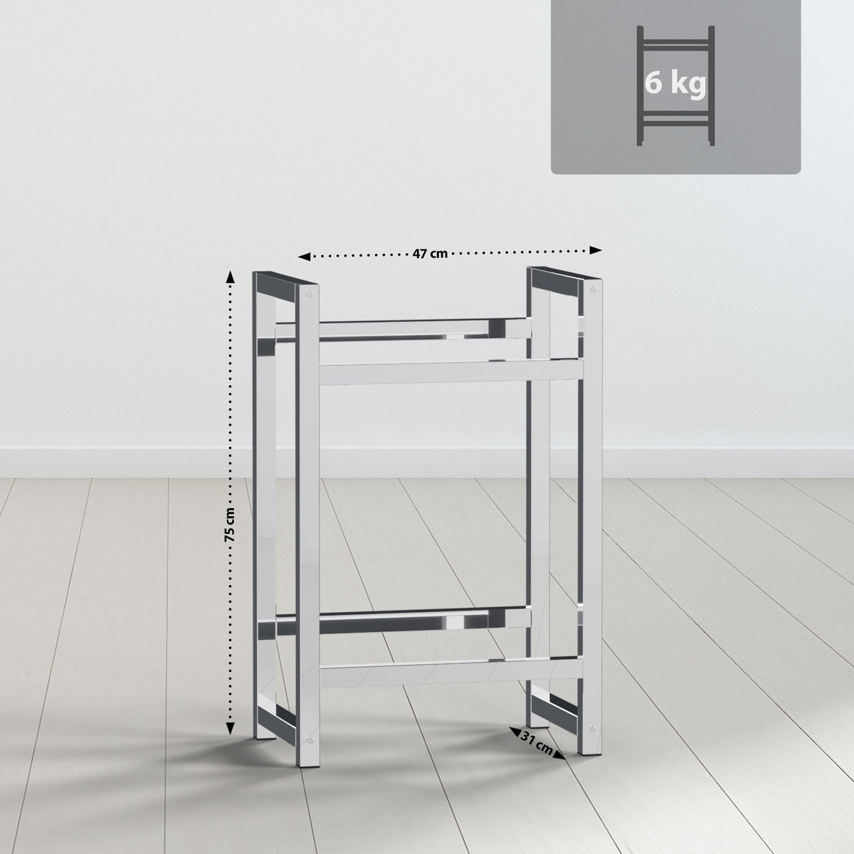 Drankkrattenstandaard voor 2 kratten Stack (2)