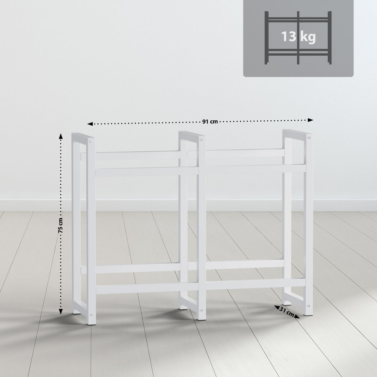 Standaard voor 4 drankkratten Stack (9)
