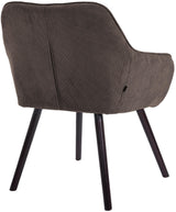 Eetkamerstoel Vienna Cord zwart (5)