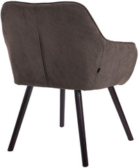 Eetkamerstoel Vienna Cord zwart (5)