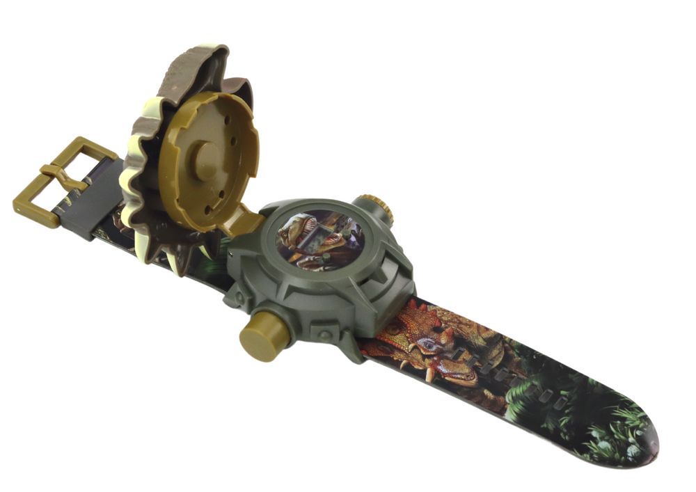 Bekijk de 3D-projector dinosaurus Triceratops 22 cm x 5 cm x 3 cm (2)