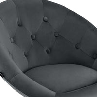 Barkruk London fluweel wit (7)