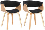 Set van 2 stoelen Bruce stof