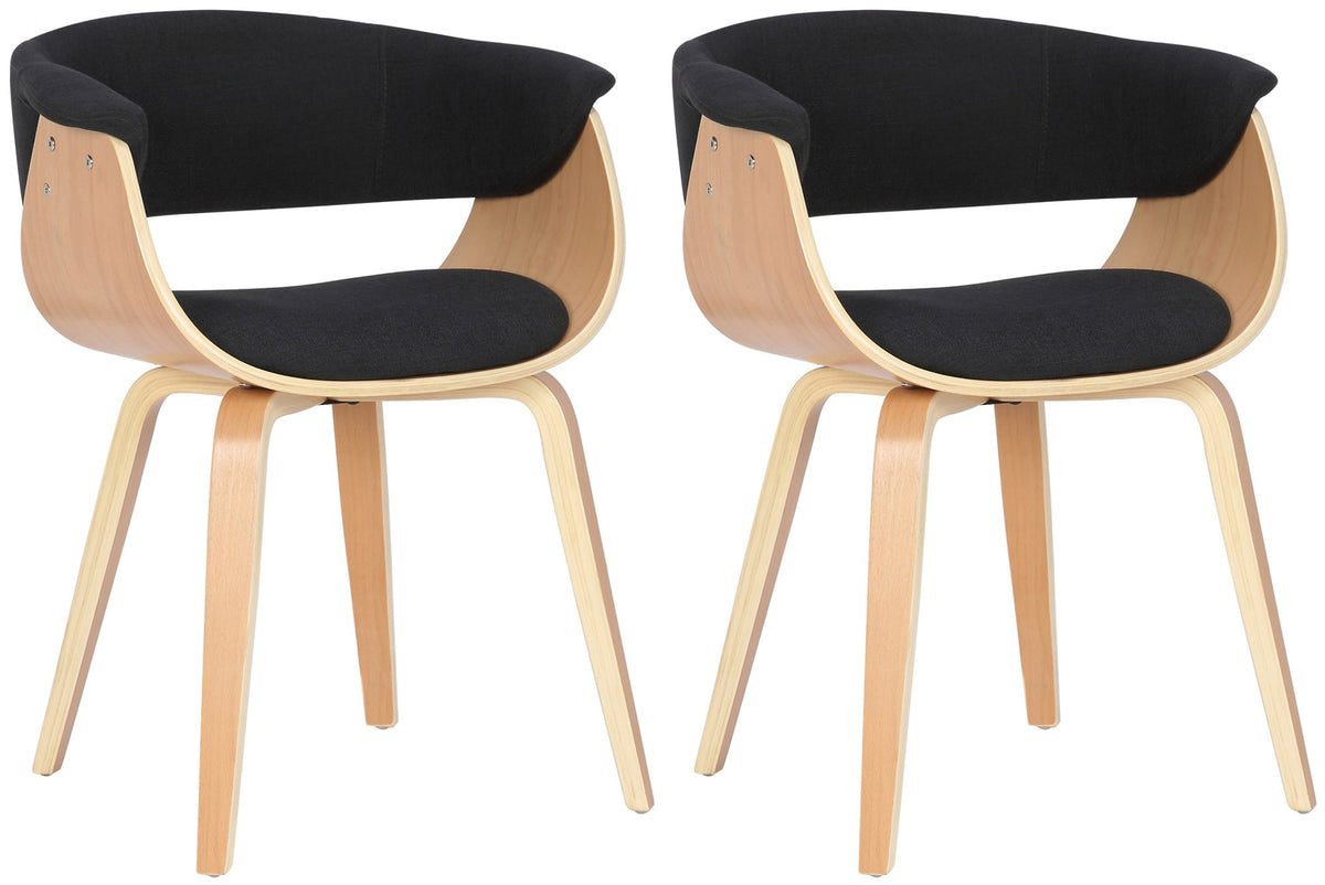 Set van 2 stoelen Bruce stof