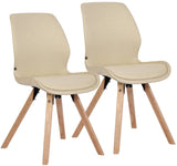 2-delige set stoelen Luna stof