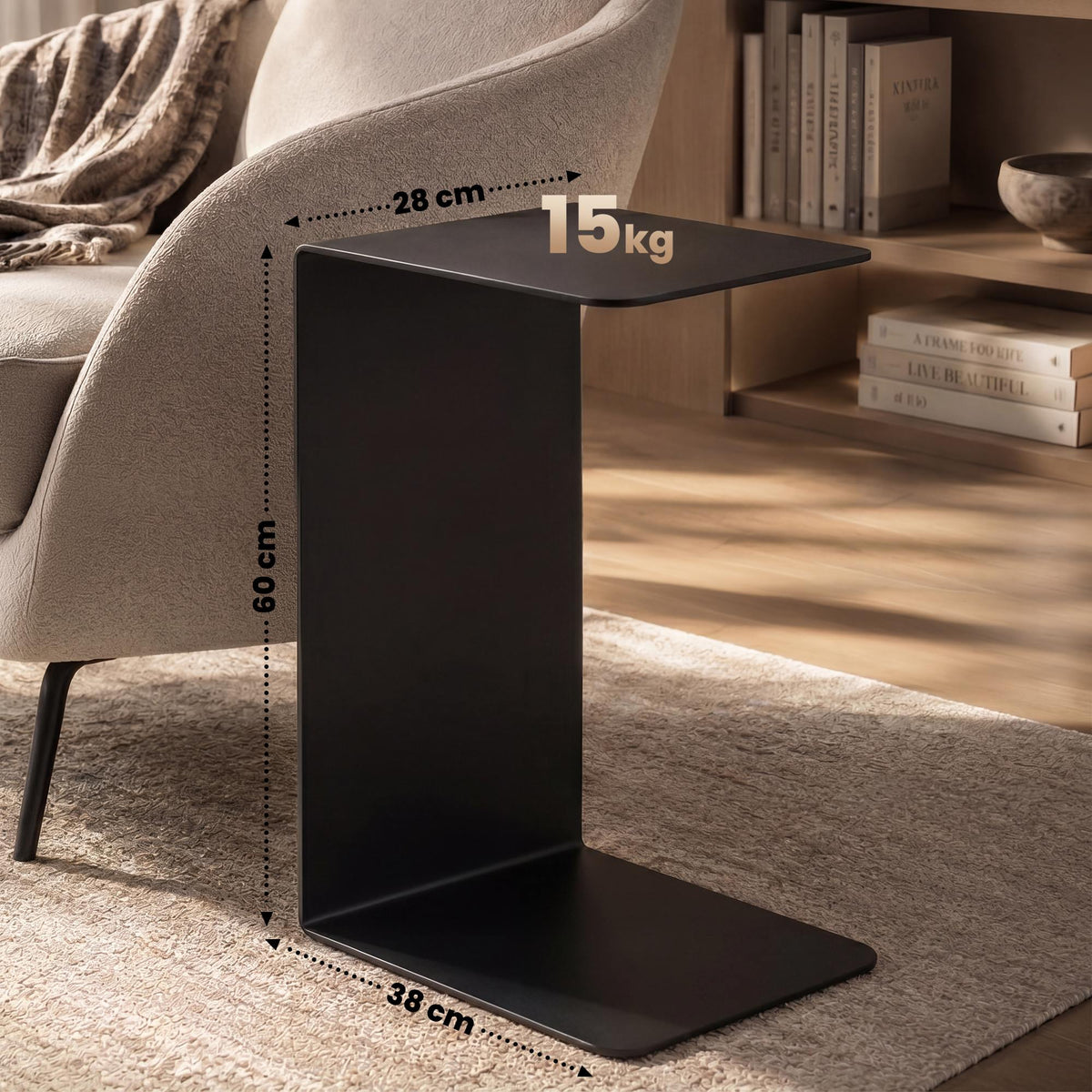 Bijzettafel Selby 60 cm (2)