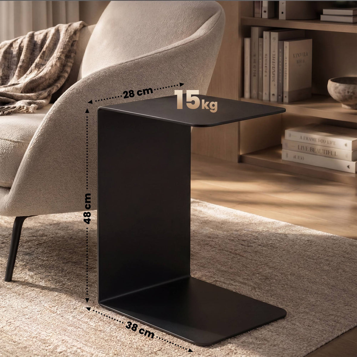 Bijzettafel Selby 48 cm (2)