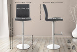 Barkruk Cadiz stoffen bekleding (2)