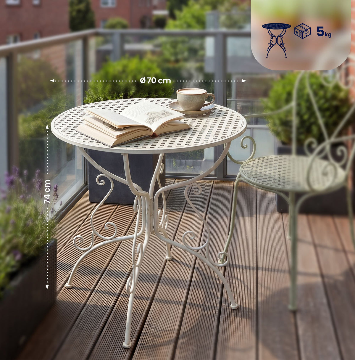 Tuintafel Amanda 70 cm (9)