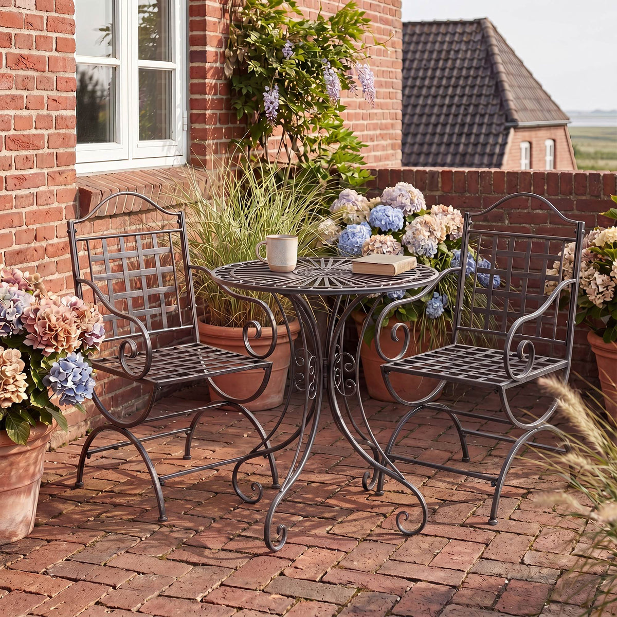Tuinmeubelset Viro met 2 stoelen (4)