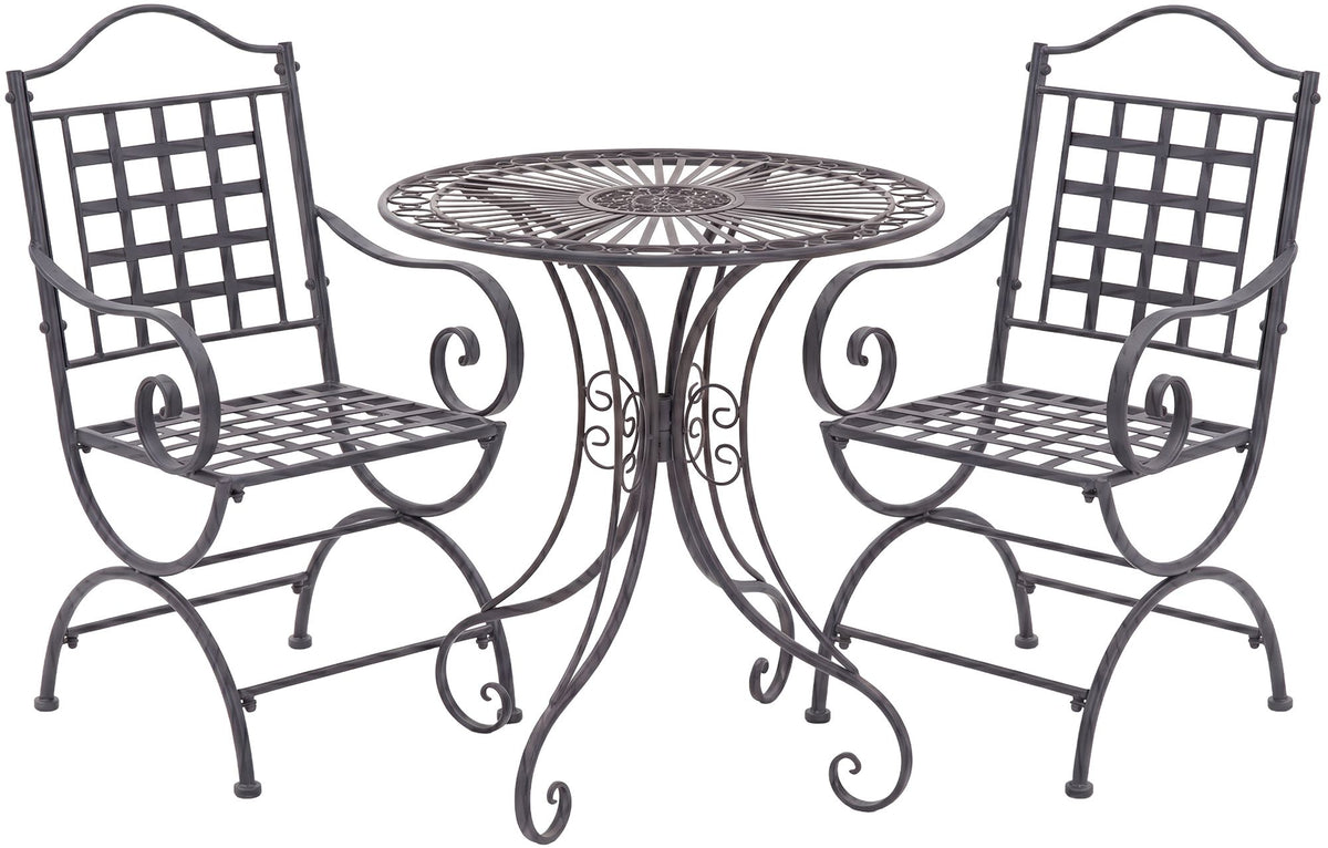 Tuinmeubelset Viro met 2 stoelen