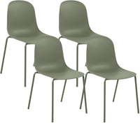 4-delige set stoelen Hardin