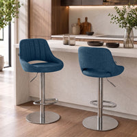 Set van 2 barstools HD Milet C stof (4)