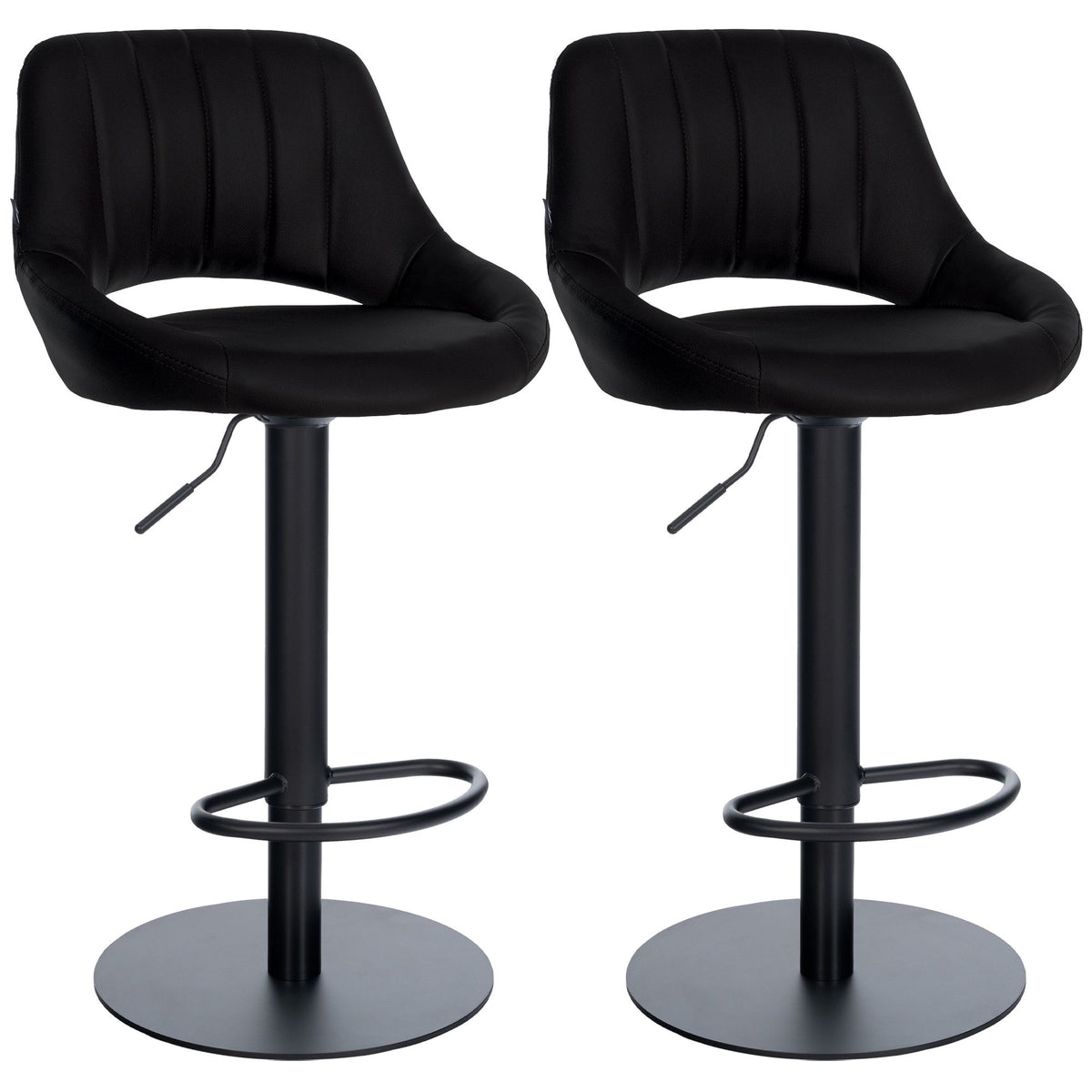 Set van 2 barkrukken HD Milet B kunstleer (8)
