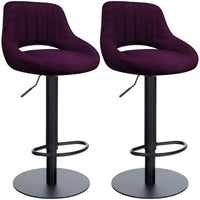 Set van 2 barkrukken HD Milet B stof