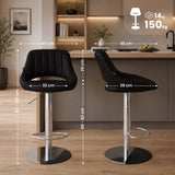 2-delige set barkrukken HD Milet C kunstleer (9)