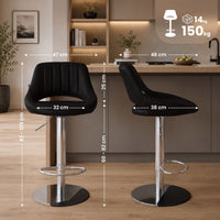 2-delige set barkrukken HD Milet C kunstleer (9)