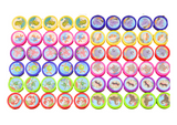 Decoratieve stempels, 12 zeedierenmotieven, 6 kleuren (3)