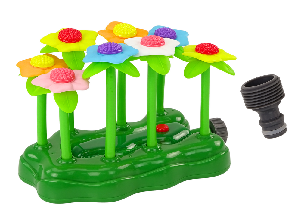 Tuinspeelgoed waterbloemen sproeifontein voor kinderen achtergrondverlichting (2)