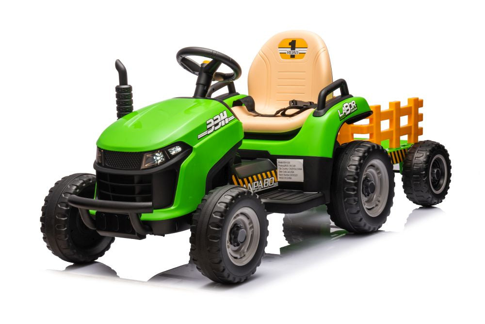 Batterieaangedreven tractor BBH-030, groen (2)