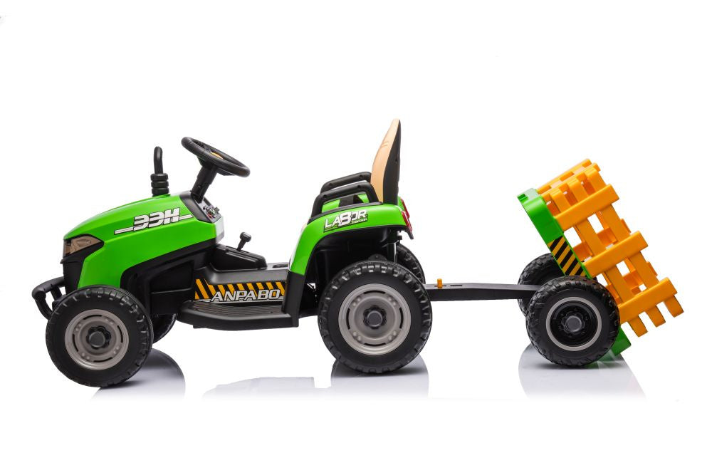 Batterieaangedreven tractor BBH-030, groen (12)