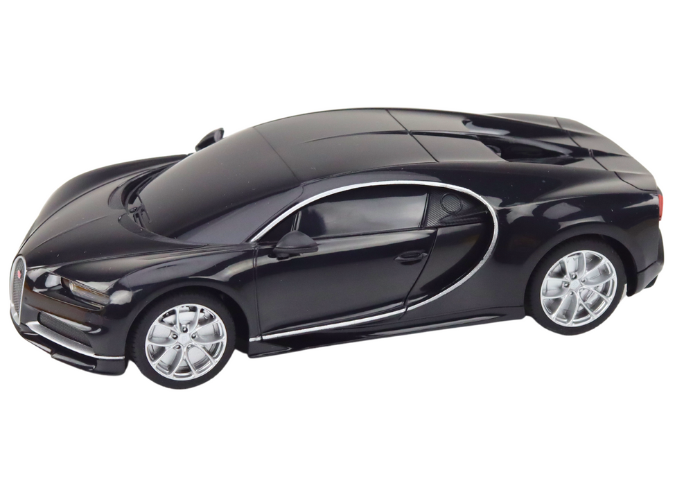 Bugatti Veyron Chiron op afstand bestuurbare auto RC zwart 1:24 (2)
