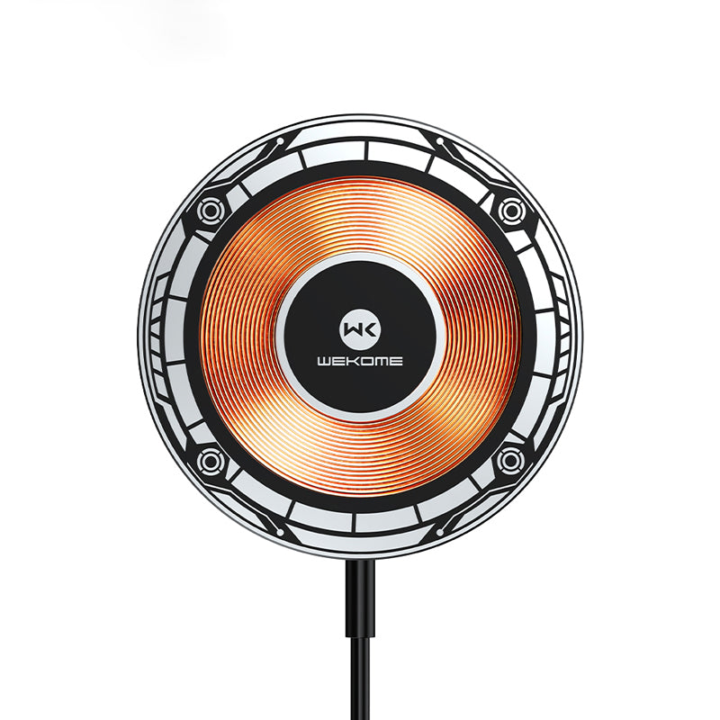 WEKOME WP-U99 Vanguard Series - 15W MagSafe inductielader (zwart) (2)