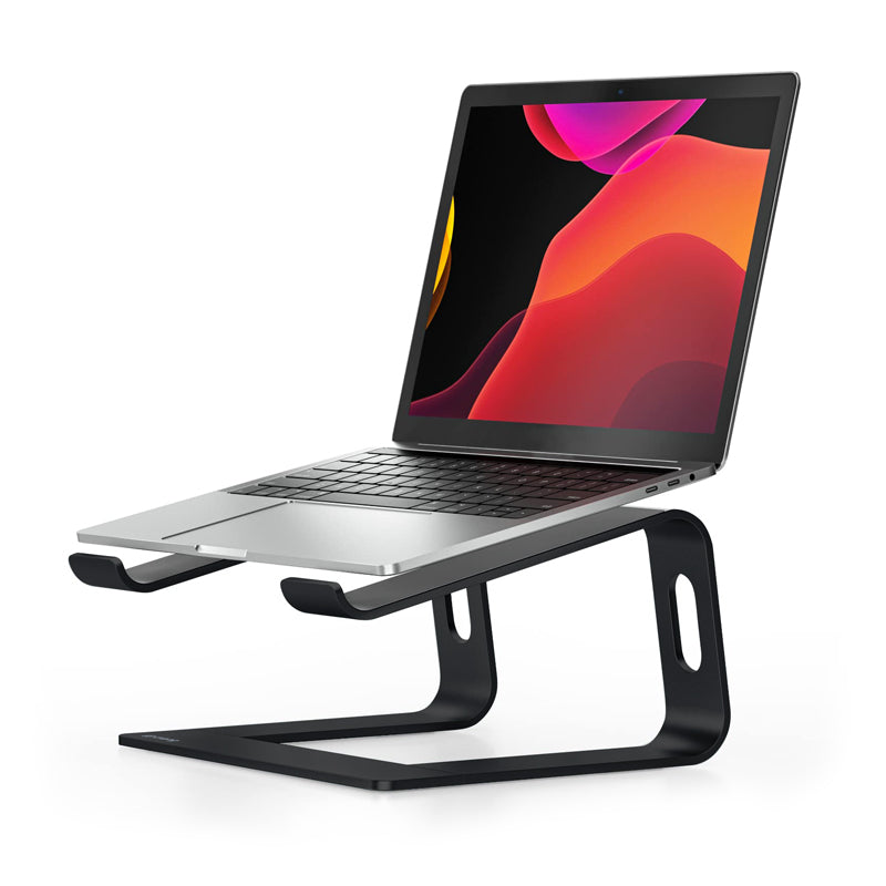 Crong AluBench – aluminium laptopstandaard (zwart)