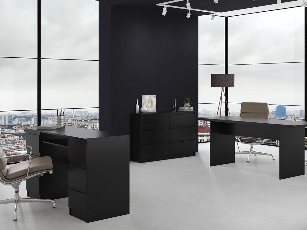 Kommode Malwa M6/120 SCHWARZ – Produktabbildung 4