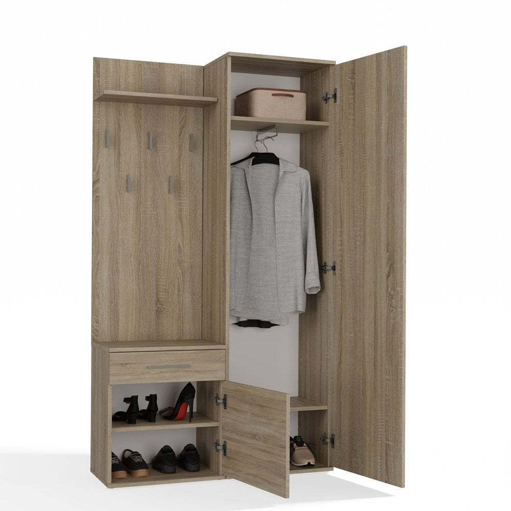 Garderobe DUO EICHE SONOMA – Produktabbildung 6