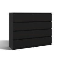 Kommode Malwa M8/120 SCHWARZ