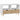 Tv-kast, tv-meubel met lades, open planken, hout, 99 x 39 x 58 cm, wit