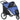 Hondenbuggy, inklapbaar, uitklapbaar, ligkussen, stalen frame, blauw/zwart