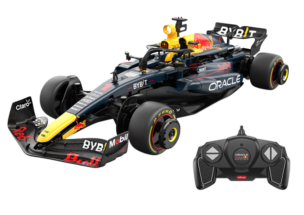 Bouwstenen Auto RC Rastar 1:16 Red Bull F1 Bolide Marineblauw (2)