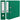 A4 documentenmap/75mm hefboommechanisme groen