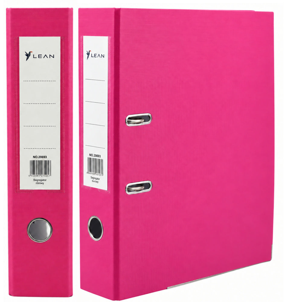 A4-documentenmap/75 mm hefboommechanisme roze