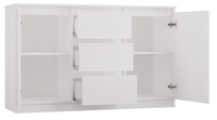 Kommode COSTA 1D3S/2D3S WEISS – Produktabbildung 9