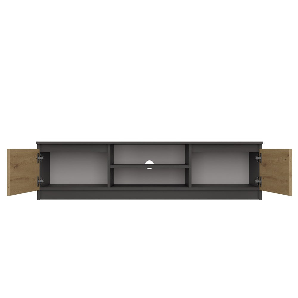 TV-Schrank Malwa 140 ANTHRAZIT ARTISAN – Produktabbildung 4