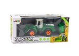 R/C graaflaadmachine met op afstand bestuurbare hefarm groen (5)