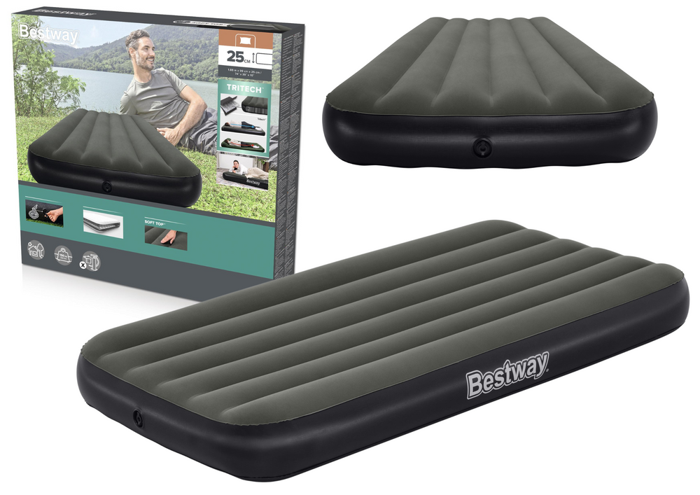 Eenpersoons luchtbed 188x99x25 cm Bestway 6713L