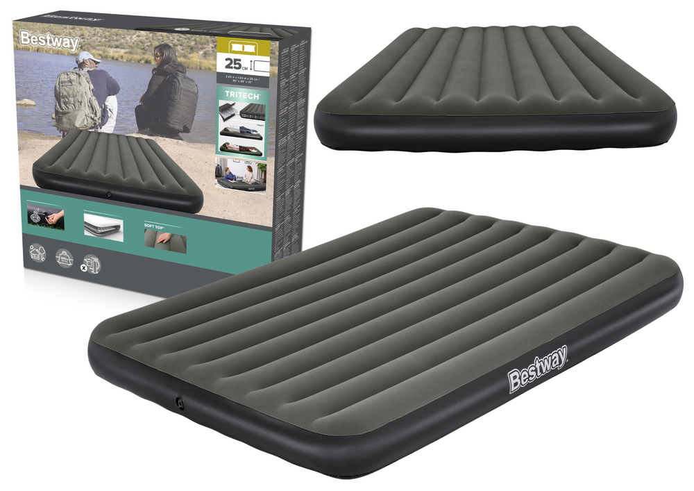 Opblaasbaar luchtbed 203 x 152 x 25 cm Bestway 6713N