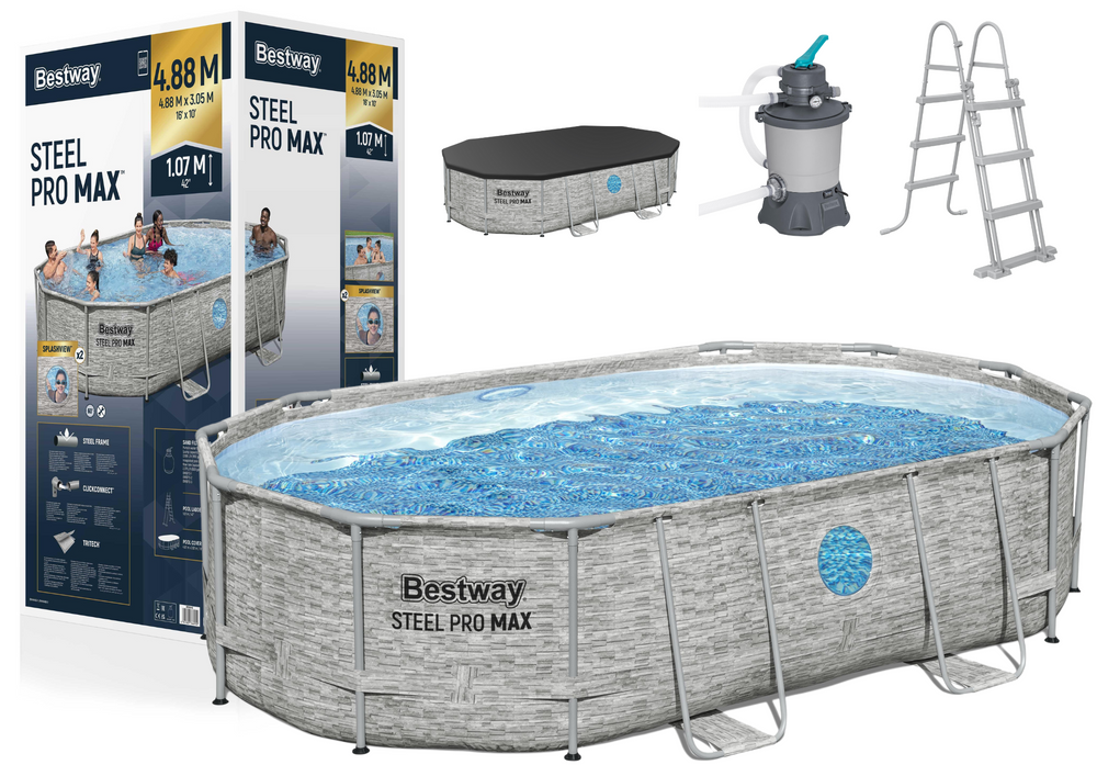 Framezwembad 427 x 250 x 100 cm Bestway 56946