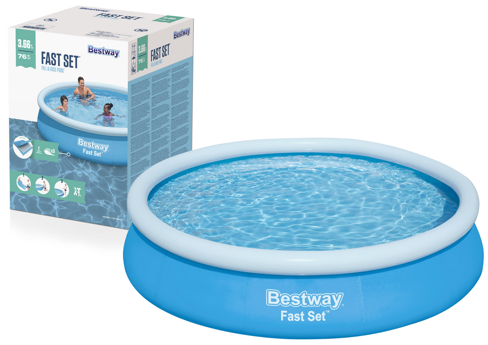 Bestway 57273 Zwembad voor in de tuin, 366 x 76 cm