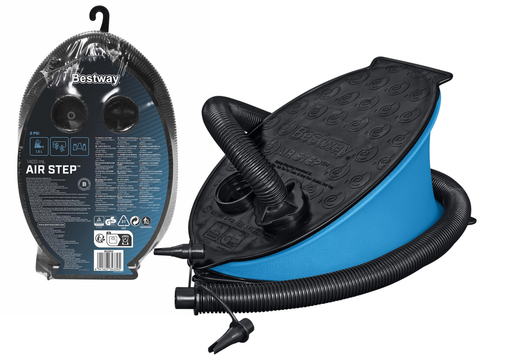 Bestway 62004 voetpomp 28 x 19 cm