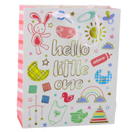 Hello Little One New Baby cadeauzakje 32 x 26 x 10 cm