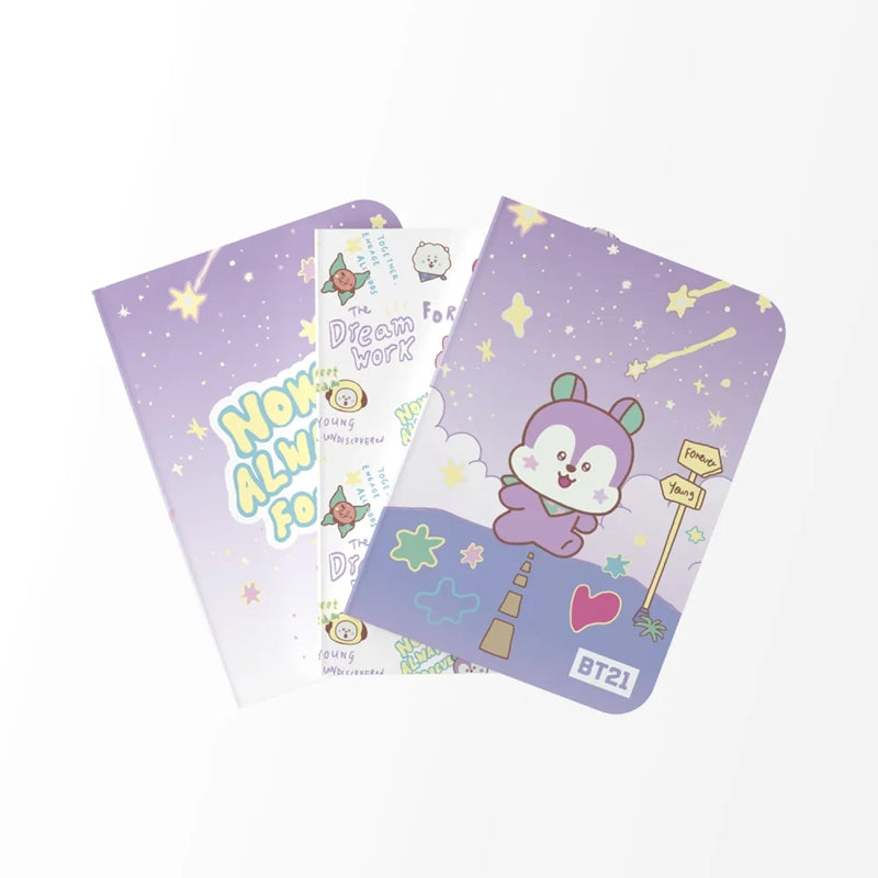 BT21 - Notitieboekset A6 MANG (3 stuks)