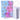 Pluche notitieboek notitieblok gelinieerd goud sterren pastel A5 80 vel